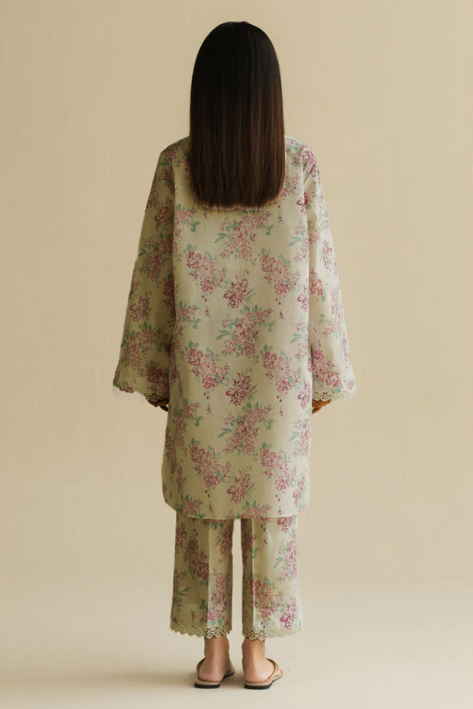 Lawn - 2PC Printed -1532