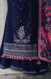 Lawn 3PC Embroidered with Digital Printed Jacquard Dupatta-5161