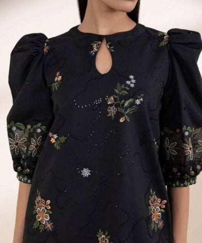 Lawn-3PC Embroidered Shirt with Digital Printed Jacquard Dupatta- 1283