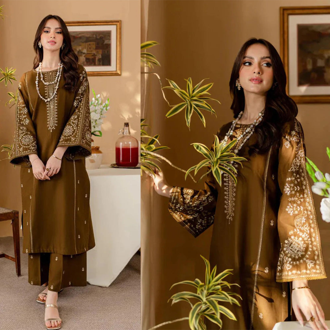 Lawn 2PC Embroidered-5006