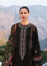 Lawn-3PC Embroidered with Digital Printed Jacquard Dupatta-5132