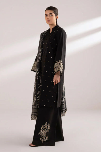3PC LAWN EMBROIDERED SHIRT WITH DIGITAL PRINTED JACQUARD DUPATTA - 5027