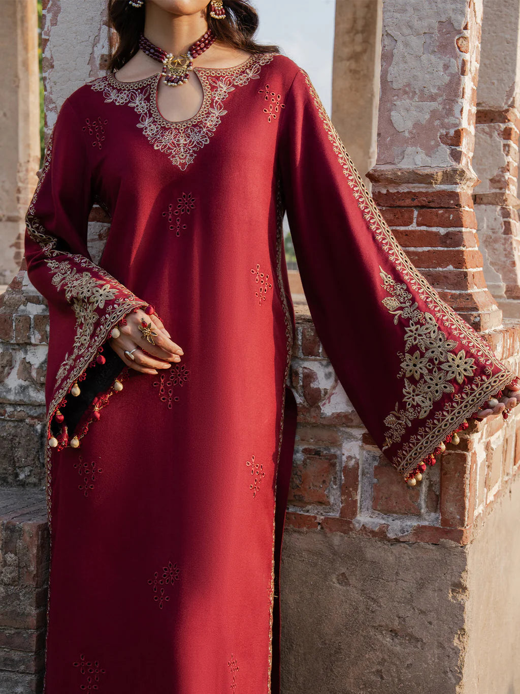 Lawn-3PC Embroidered Shirt With Digital Printed Jauqard Dupatta-5114