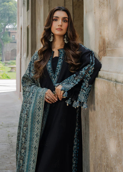 Lawn-3PC Embroidered Shirt With Digital Printed Jauqard Dupatta-5048