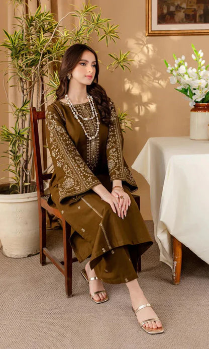 Lawn 2PC Embroidered-5006