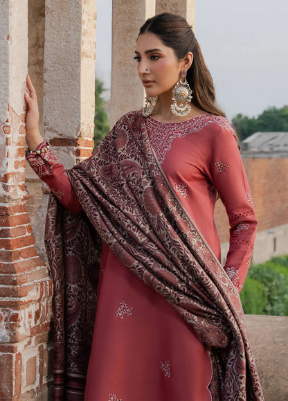 Lawn-3PC Embroidered Shirt with Digital Printed Jacquard Dupatta-5053