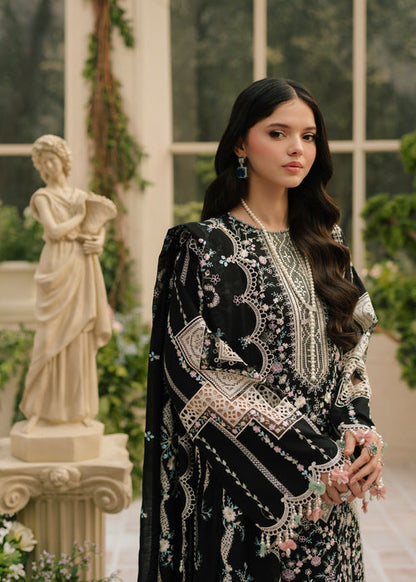 Lawn-3PC Embroidered Shirt With Khadi Net Embroidered Dupatta-5216