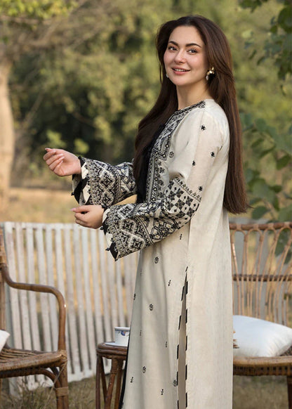 3PC Lawn Embroidered Shirt With Organza Embroidered Dupatta- 5166