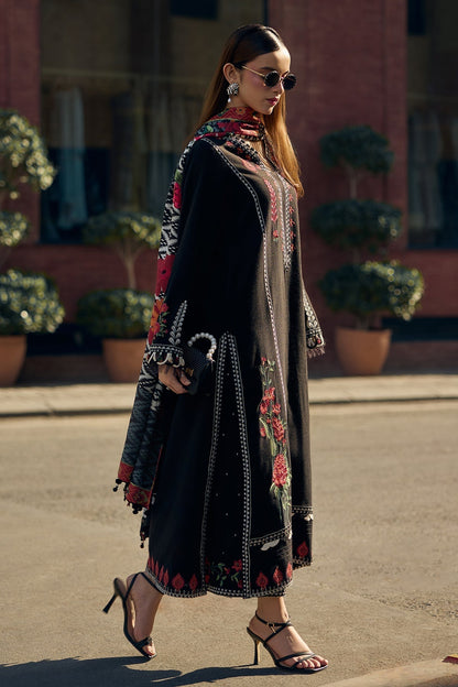 Lawn-3PC Embroidered Shirt With Digital Printed Jauqard Dupatta-5087